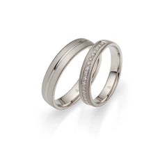 Rauschmayer Trauringe Finest Weissgold