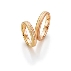 Fischer Trauringe Gold Design Kulisse