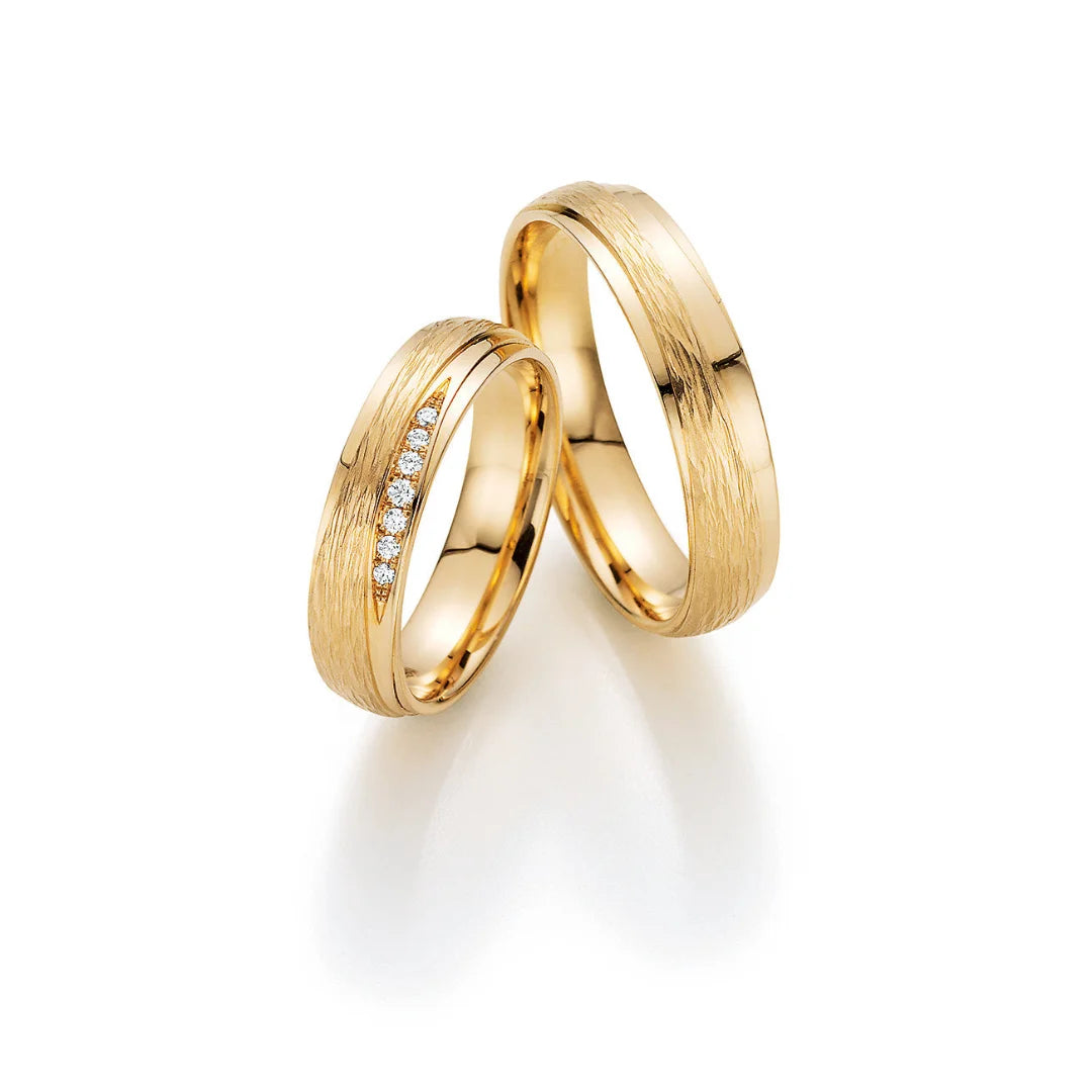 Fischer Trauringe Gold Design Antlitz