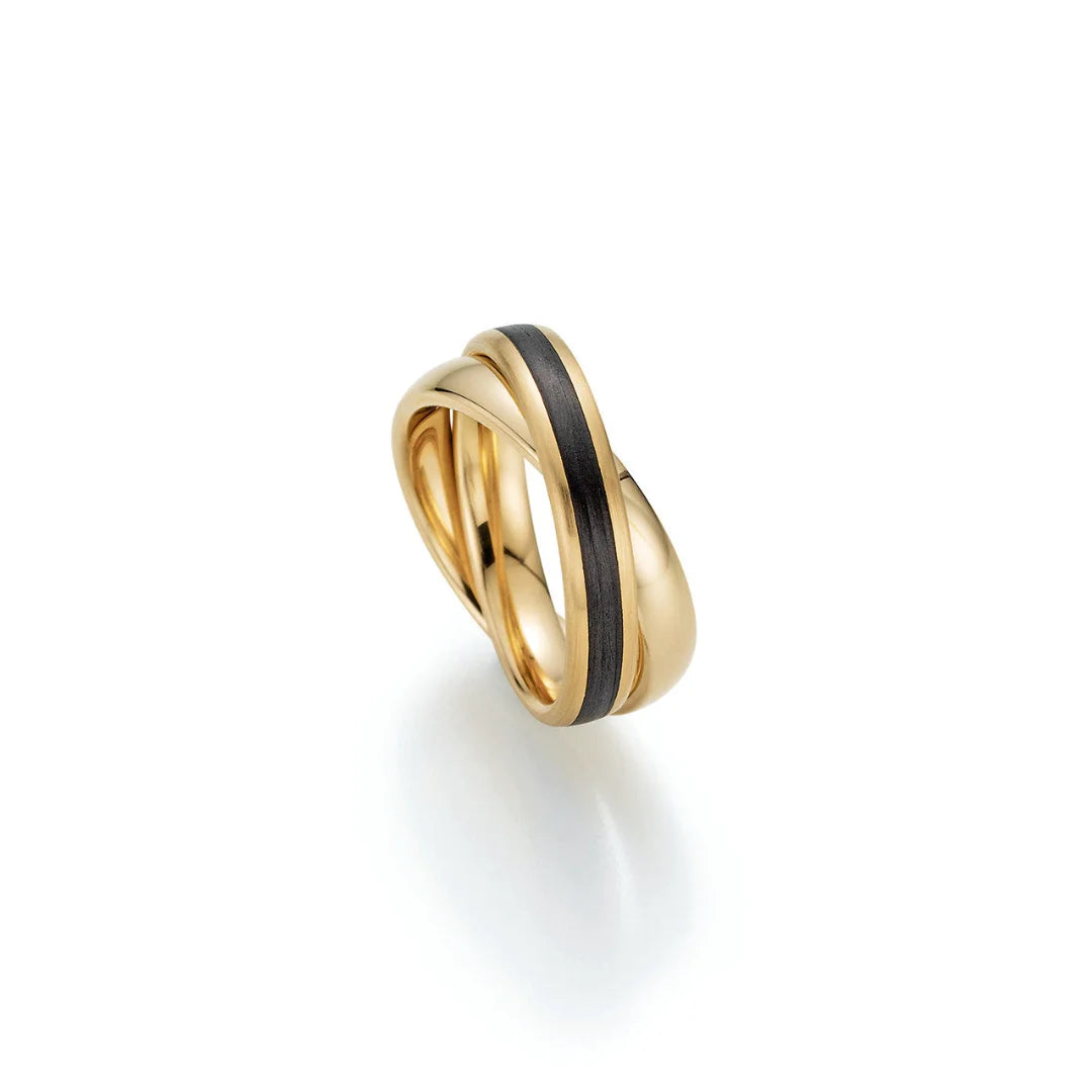 Fischer Trauringe Gold Carbon® Sophistication