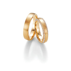 Fischer Trauringe Classics Glück Weissgold